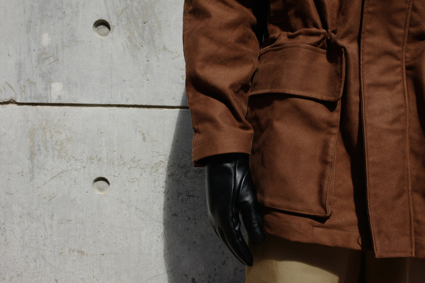 Moleskin Hunting Jacket in Caramel