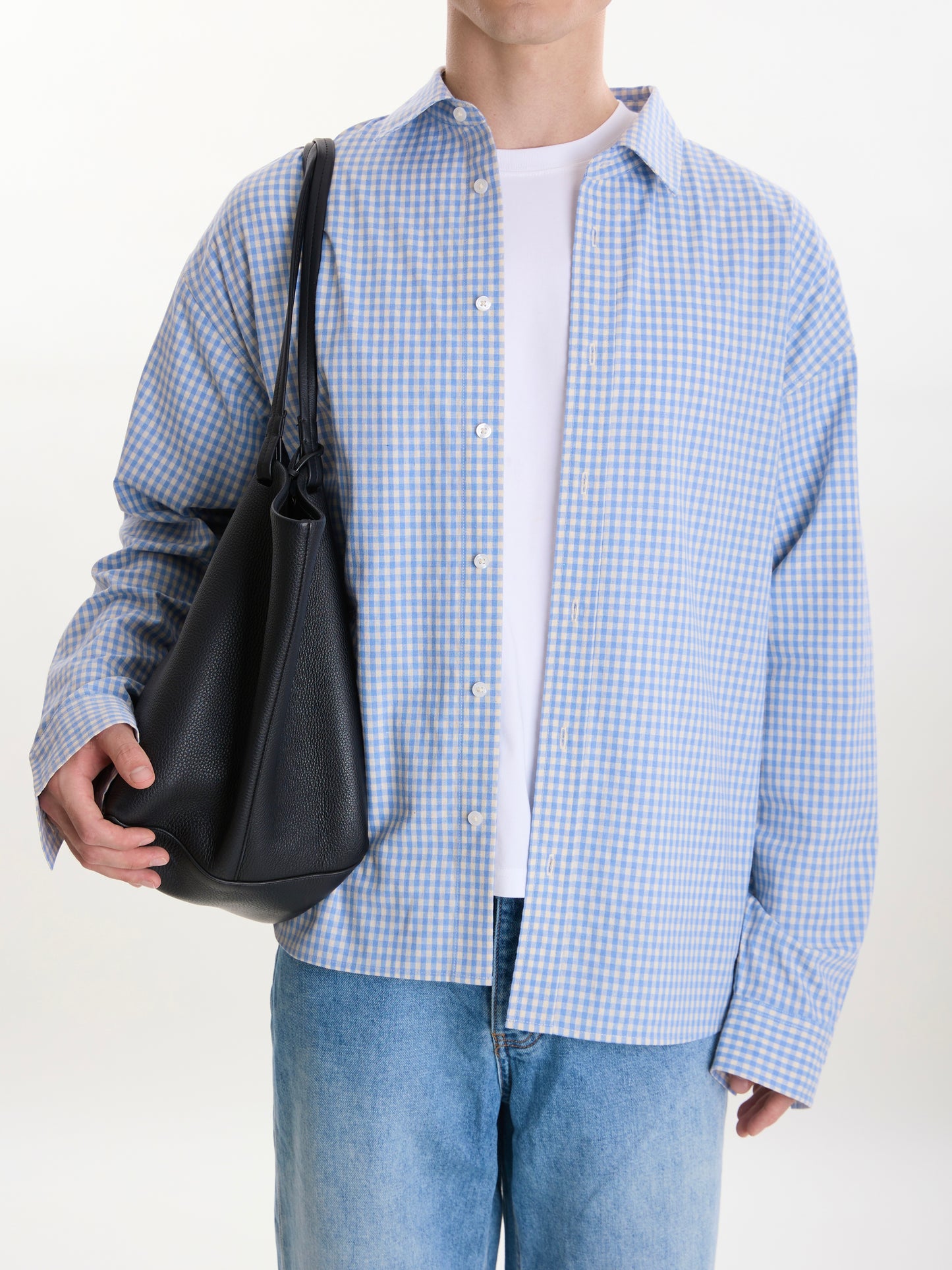 The Light Blue Gingham Shirt