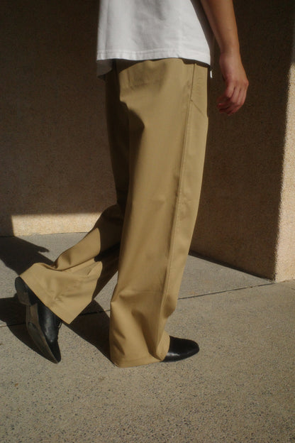 The Beige Cotton Slacks