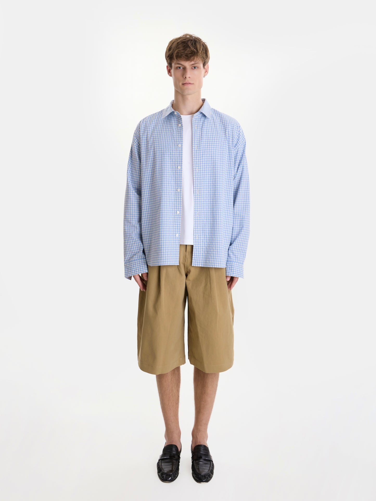 The Light Blue Gingham Shirt