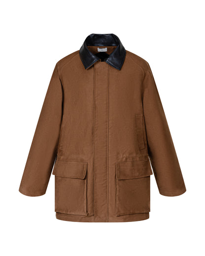 Moleskin Hunting Jacket in Caramel