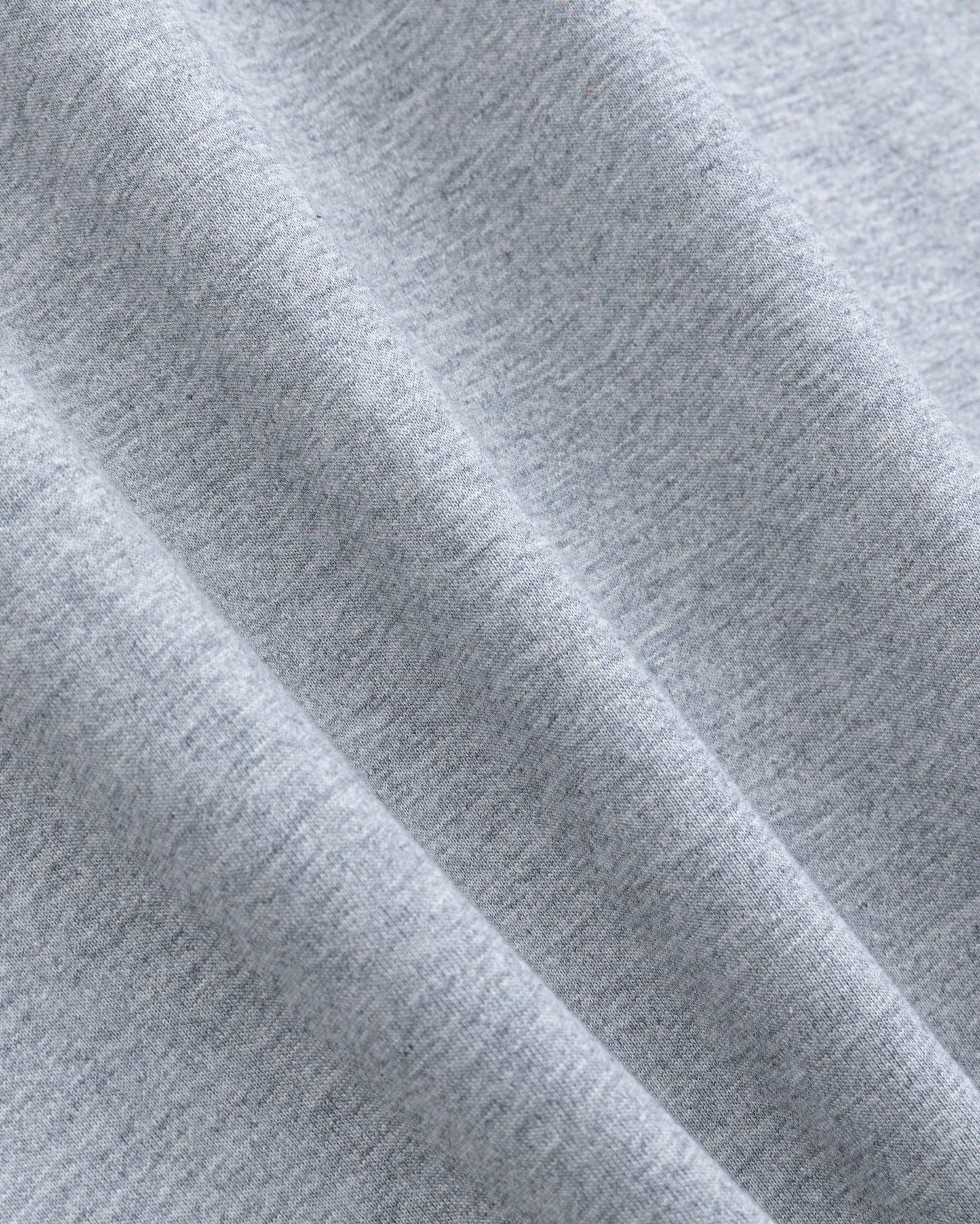 Brad Double-sleeve Tee in Grey/White