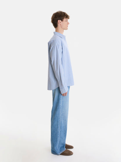 The Light Blue Gingham Shirt