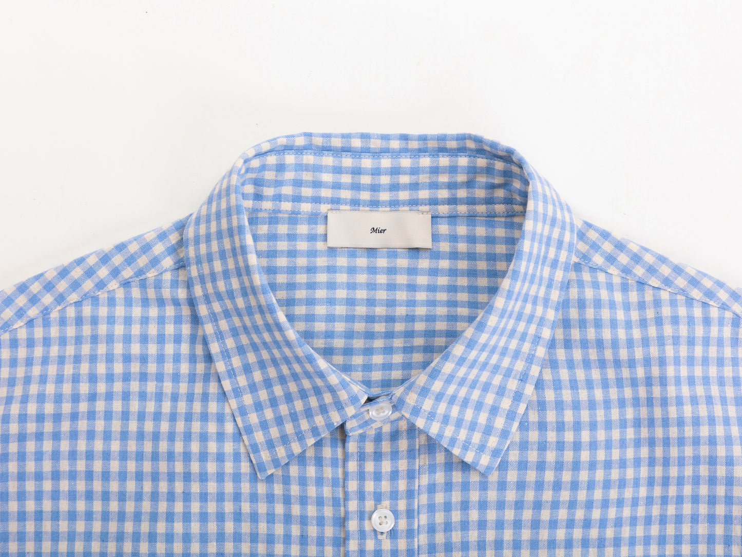 The Light Blue Gingham Shirt