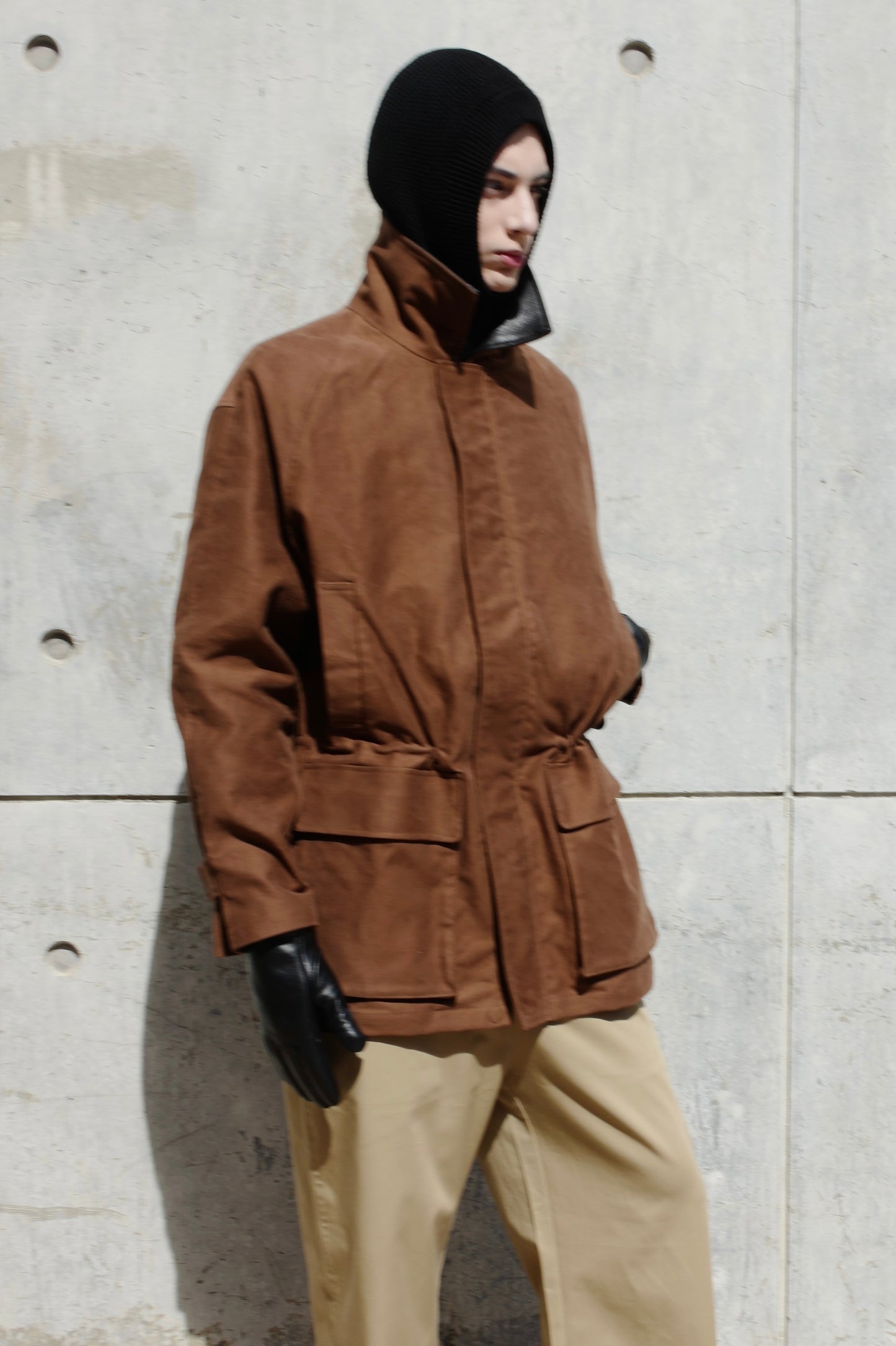 Moleskin Hunting Jacket in Caramel