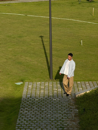 The Beige Cotton Slacks